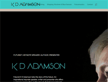 Tablet Screenshot of kdadamson.com